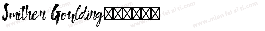 Smithen Goulding字体转换